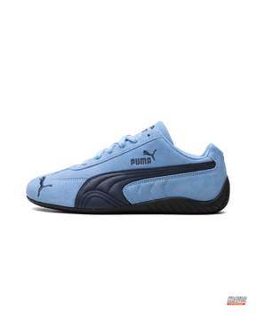 PM Suede Curved-Sole Racing Trainer