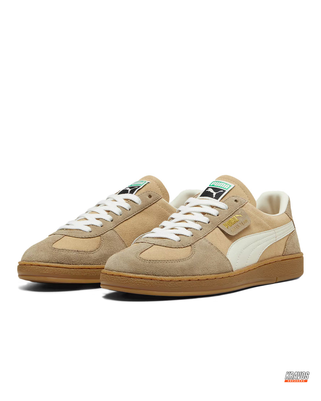 PM Suede Gum-Sole Terrace Trainer