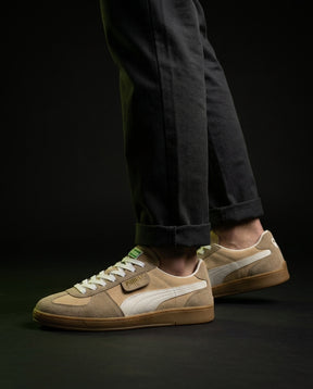 PM Suede Gum-Sole Terrace Trainer