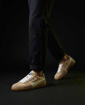PM Suede Gum-Sole Terrace Trainer