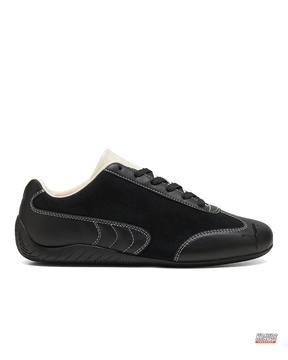 PM Suede Panelled Racing Trainer