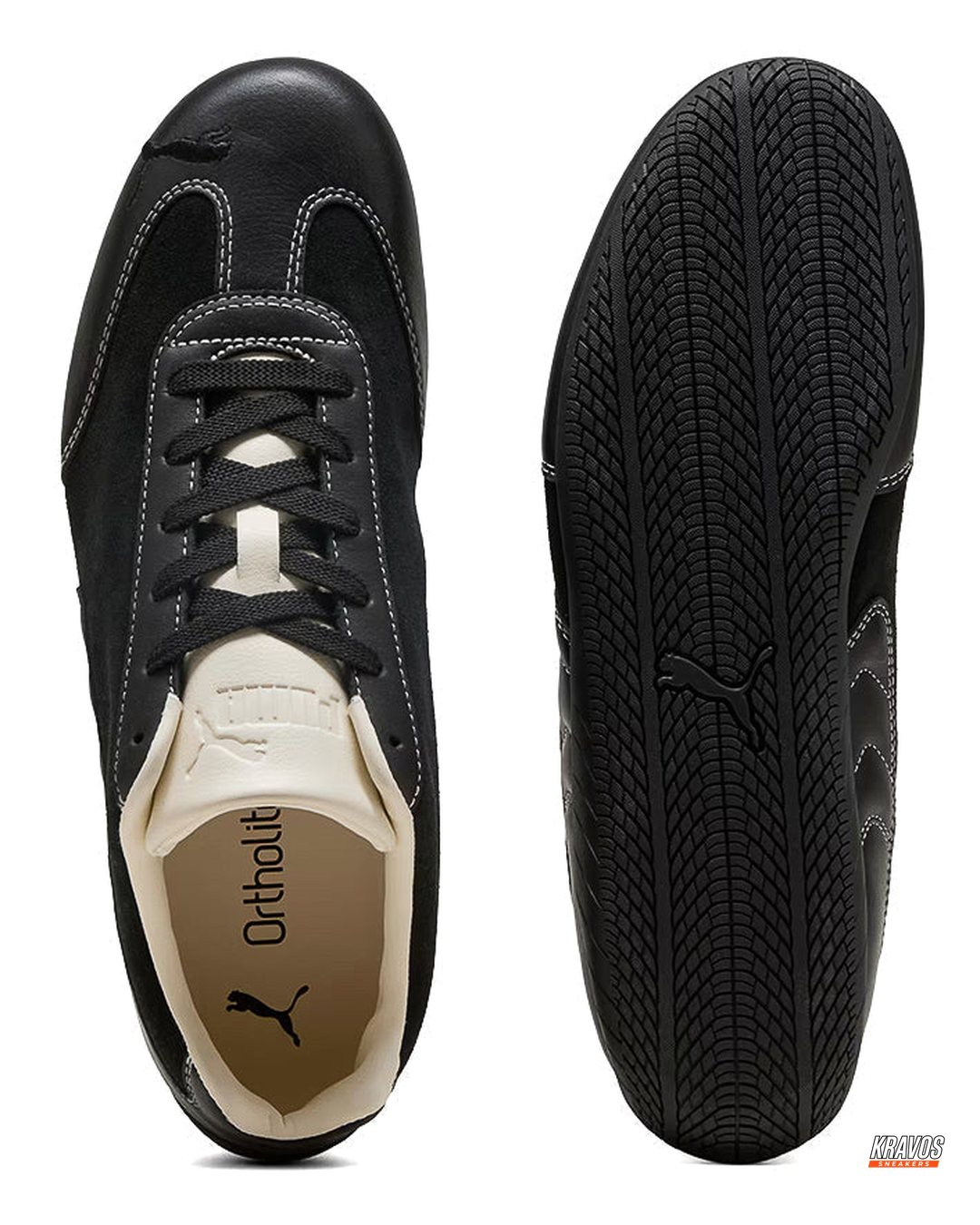 PM Suede Panelled Racing Trainer