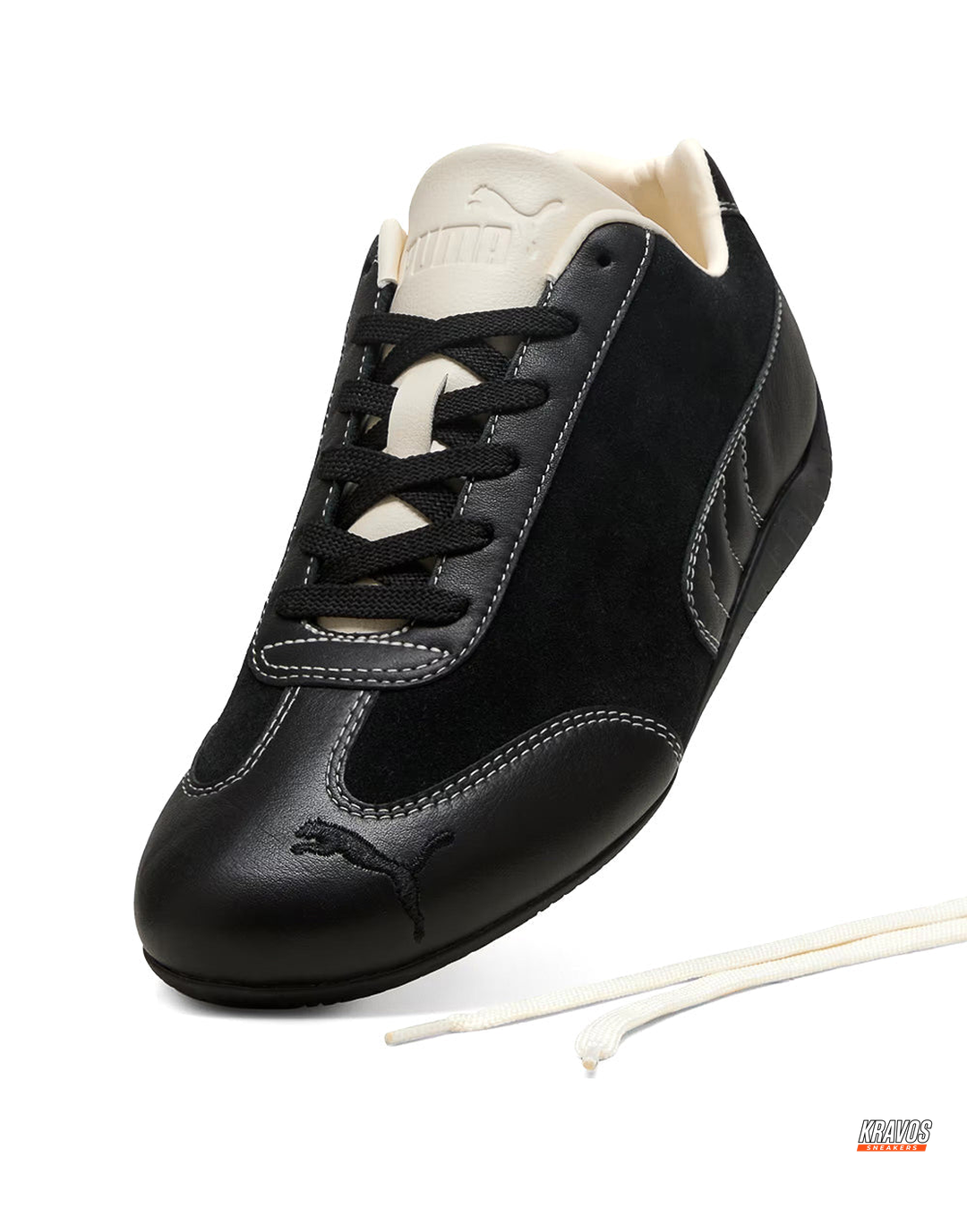 PM Suede Panelled Racing Trainer