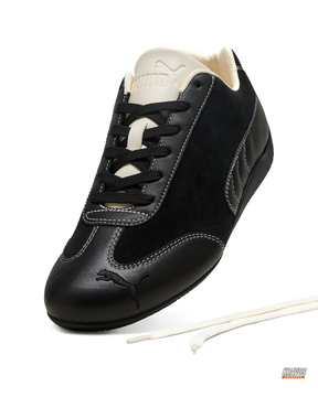 PM Suede Panelled Racing Trainer