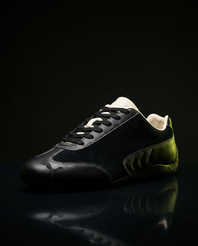 PM Suede Panelled Racing Trainer