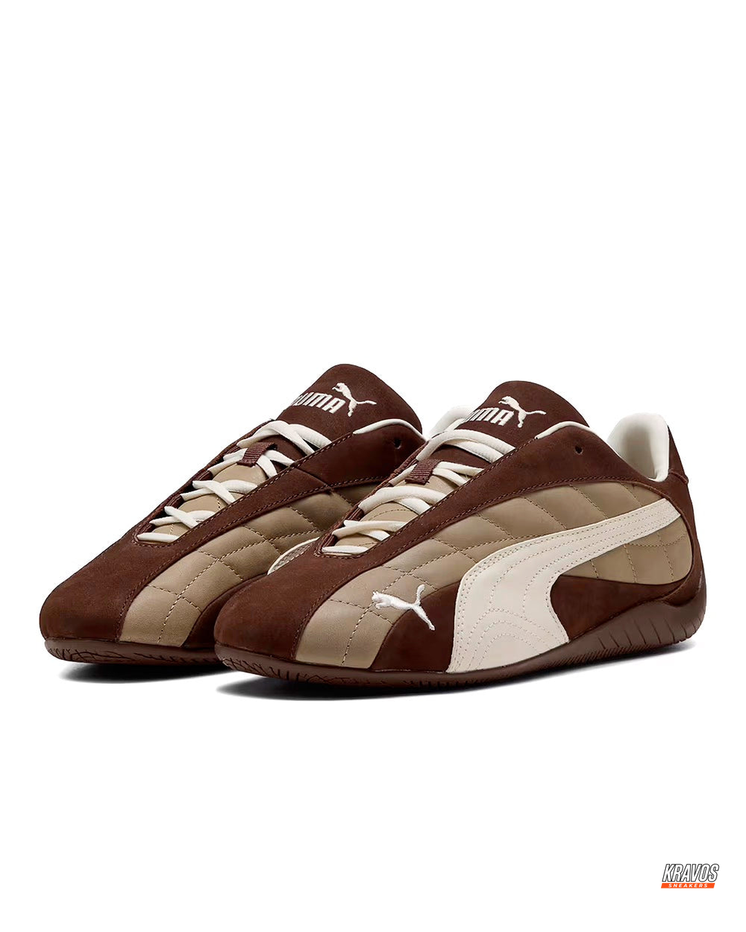 PM Suede Quilted Racing Trainer