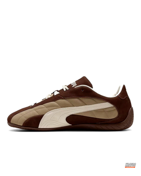 PM Suede Quilted Racing Trainer