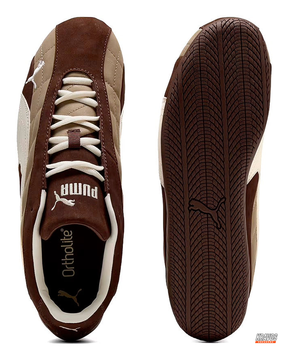 PM Suede Quilted Racing Trainer