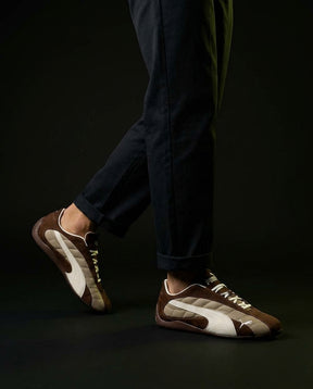 PM Suede Quilted Racing Trainer