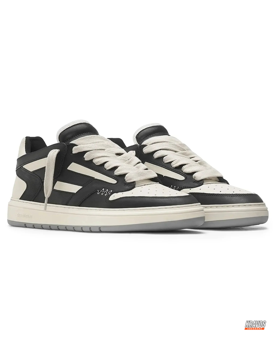 RPT Leather Panelled Basketball Trainer