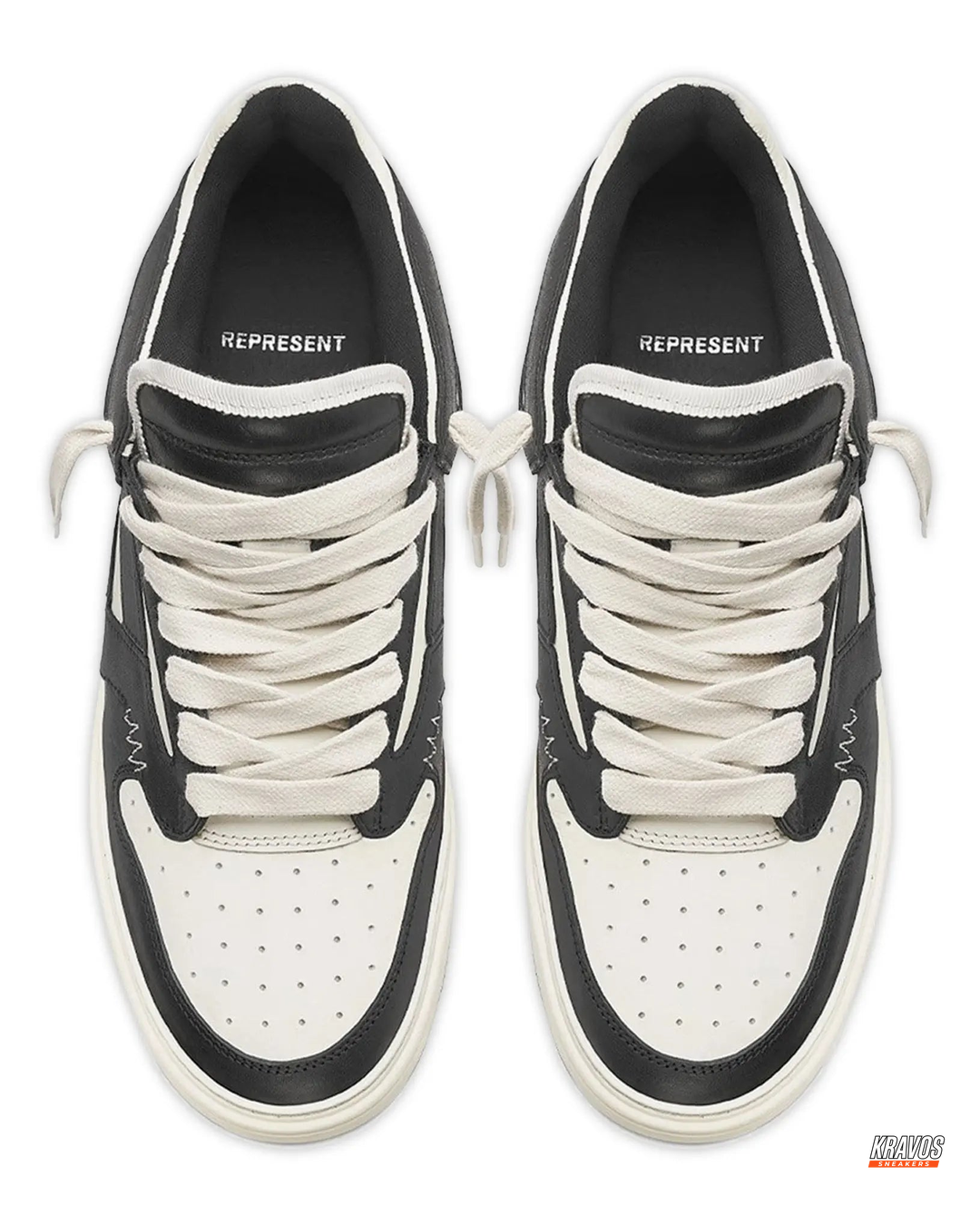 RPT Leather Panelled Basketball Trainer