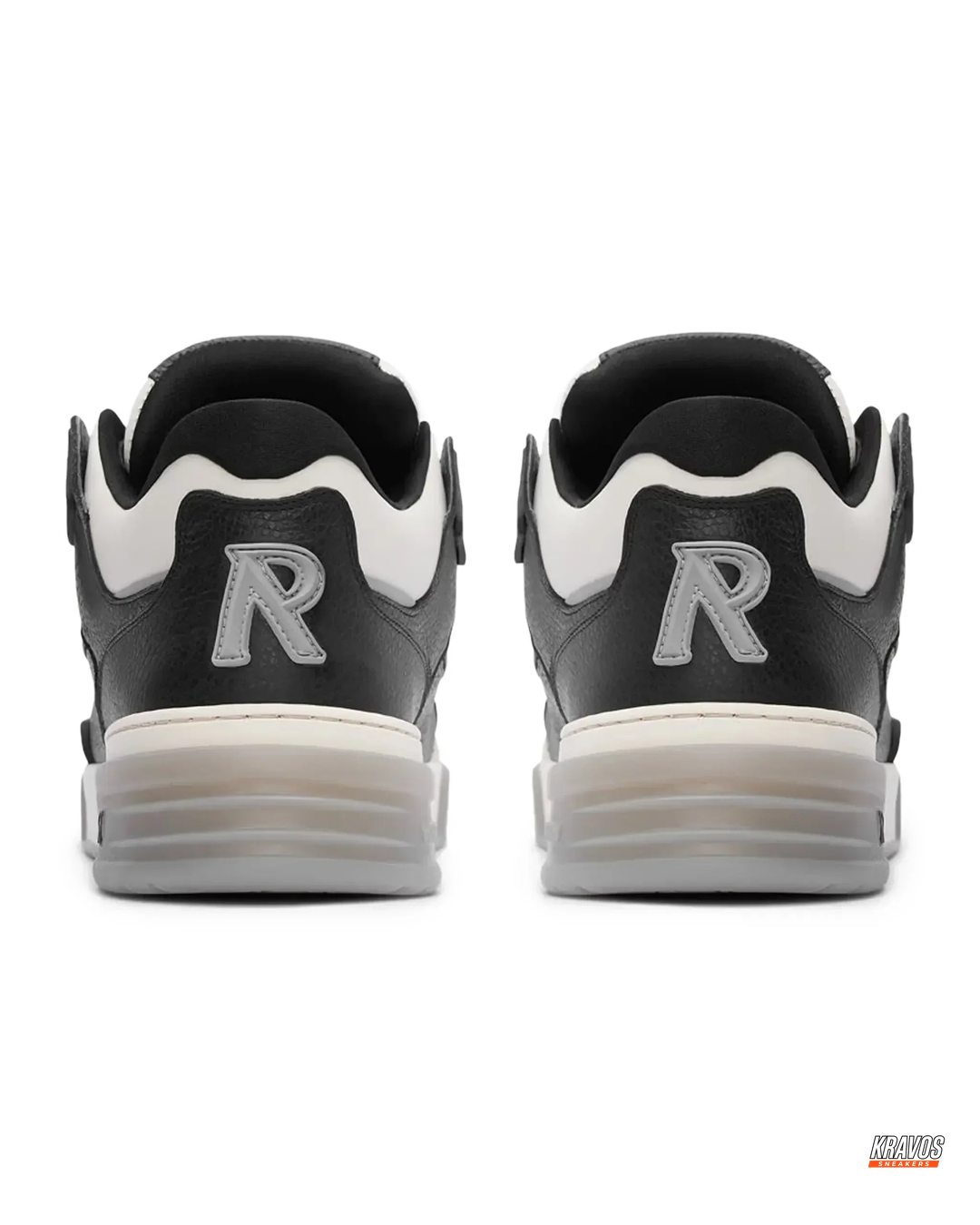 RPT Leather Panelled Court Trainer