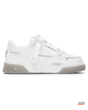 RPT Leather Panelled Court Trainer