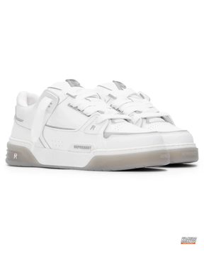 RPT Leather Panelled Court Trainer