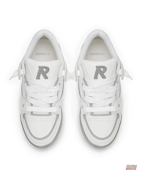 RPT Leather Panelled Court Trainer