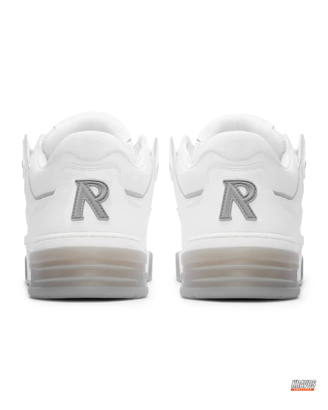 RPT Leather Panelled Court Trainer