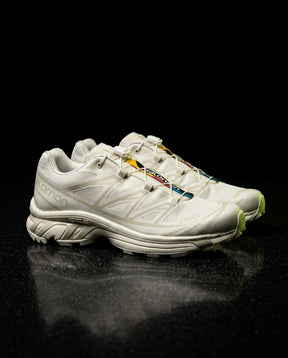 SLM Mesh Layered Trail Runner Cream White