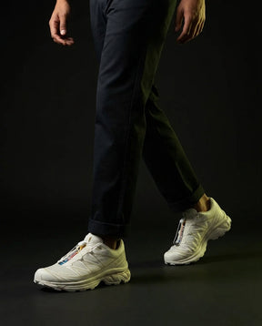 SLM Mesh Layered Trail Runner Cream White