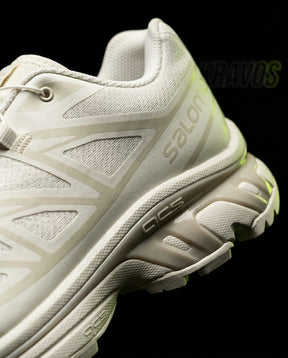 SLM Mesh Layered Trail Runner Cream White