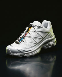 SLM Mesh Layered Trail Runner White Grey