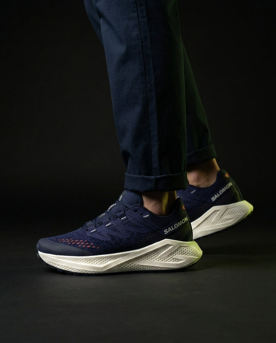 SLM Mesh Lugged-Sole Trail Runner