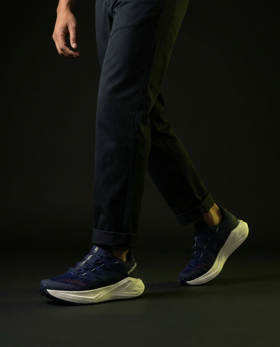SLM Mesh Lugged-Sole Trail Runner