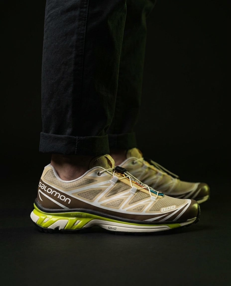 SLM XT-6 Mesh Lugged-Sole Trail Runner