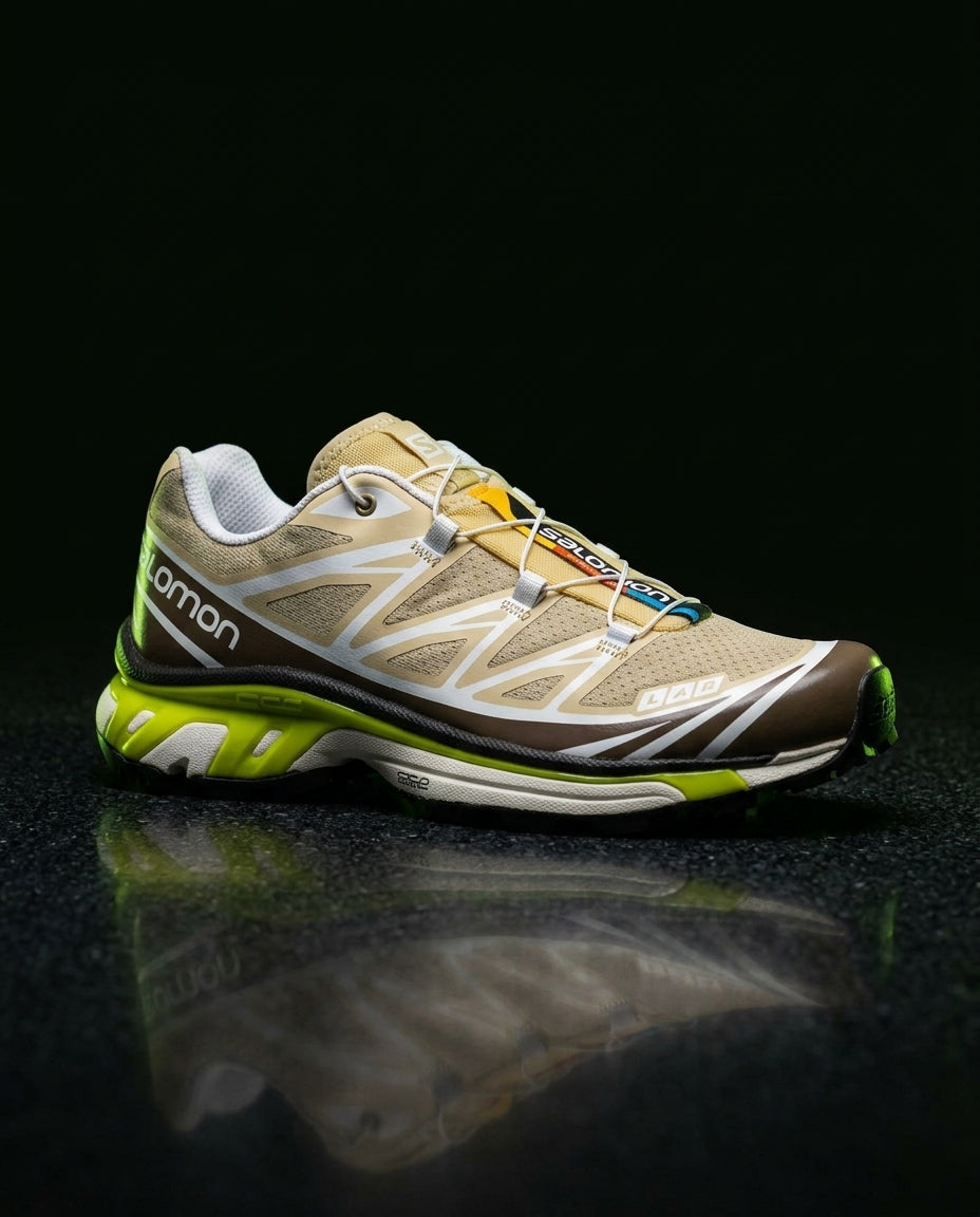 SLM XT-6 Mesh Lugged-Sole Trail Runner