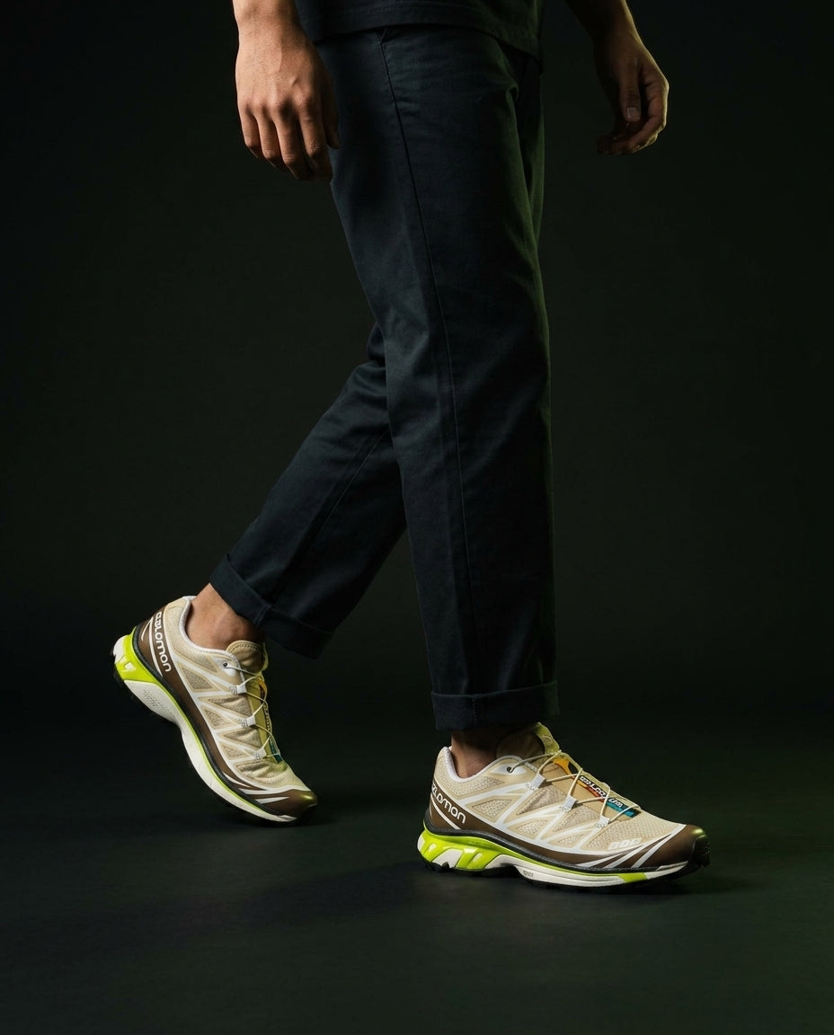 SLM XT-6 Mesh Lugged-Sole Trail Runner