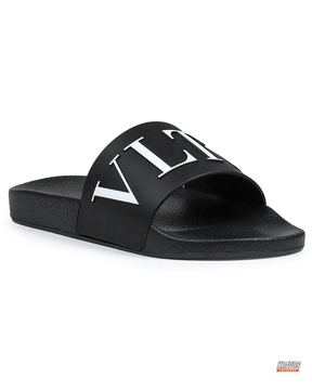 VLN Rubber Logo-Strap Pool Slide