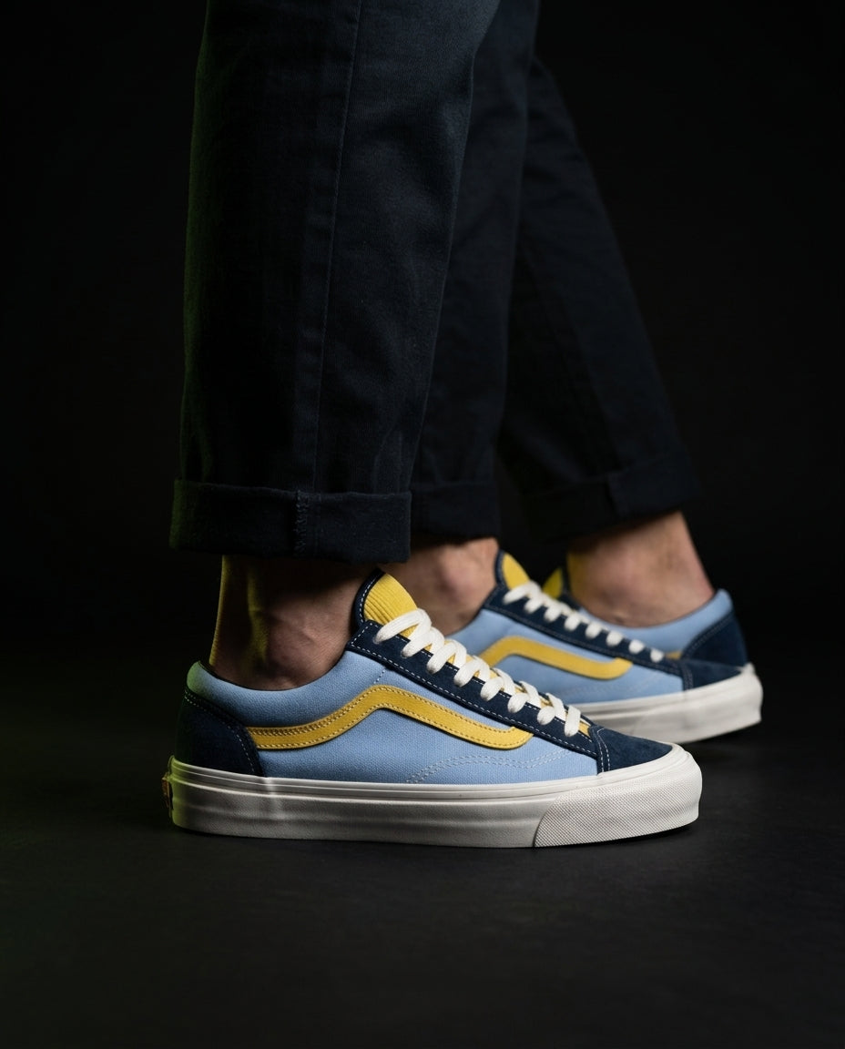 VNS 36 Suede Panelled Retro Runner