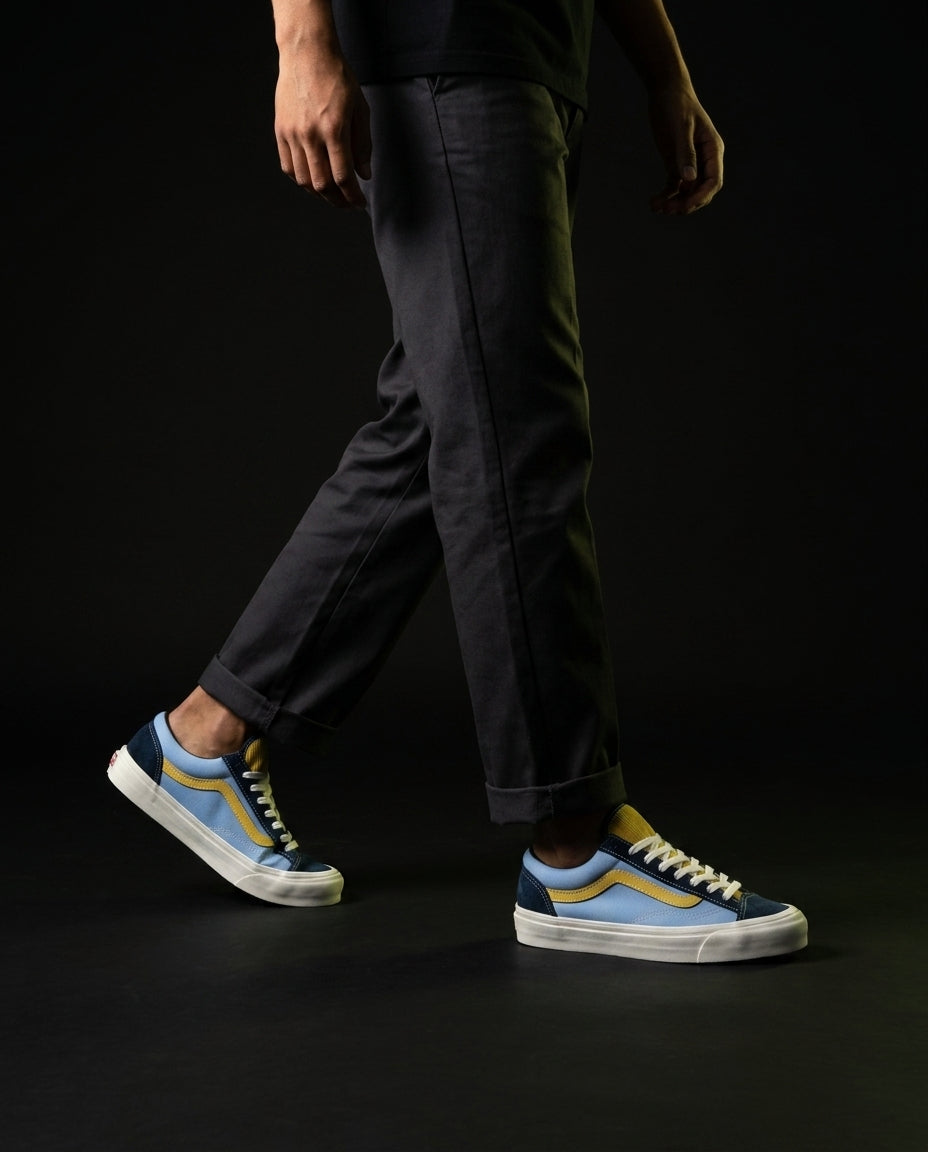 VNS 36 Suede Panelled Retro Runner