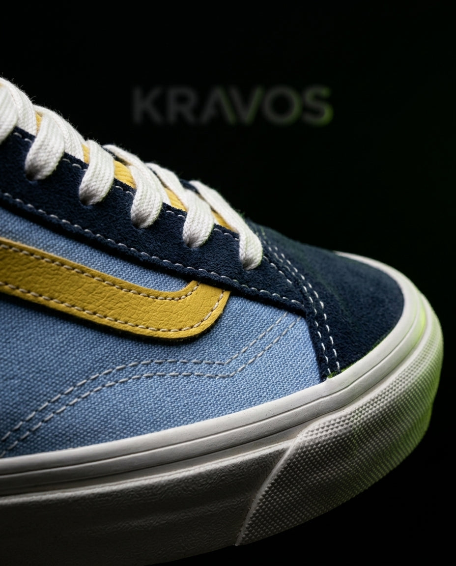 VNS 36 Suede Panelled Retro Runner
