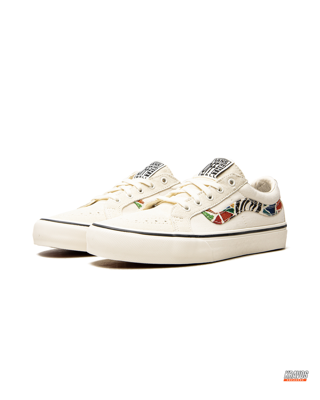 VNS Canvas Embroidered Patchwork Skate Low