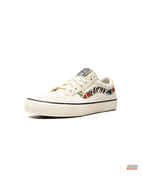 VNS Canvas Embroidered Patchwork Skate Low