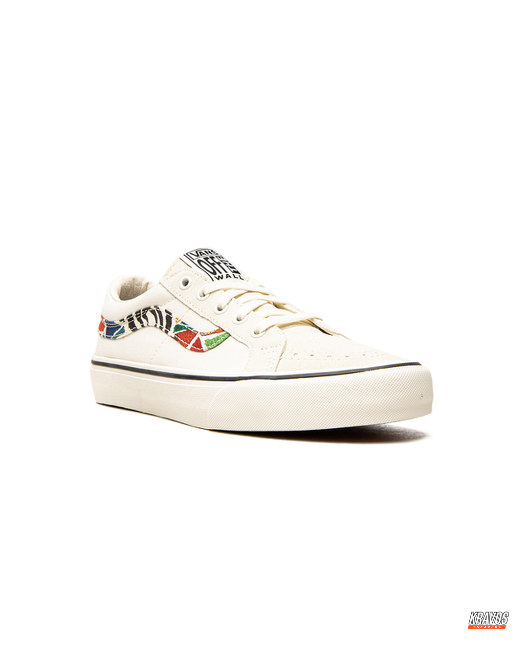 VNS Canvas Embroidered Patchwork Skate Low