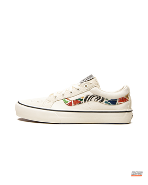 VNS Canvas Embroidered Patchwork Skate Low