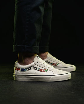 VNS Canvas Embroidered Patchwork Skate Low