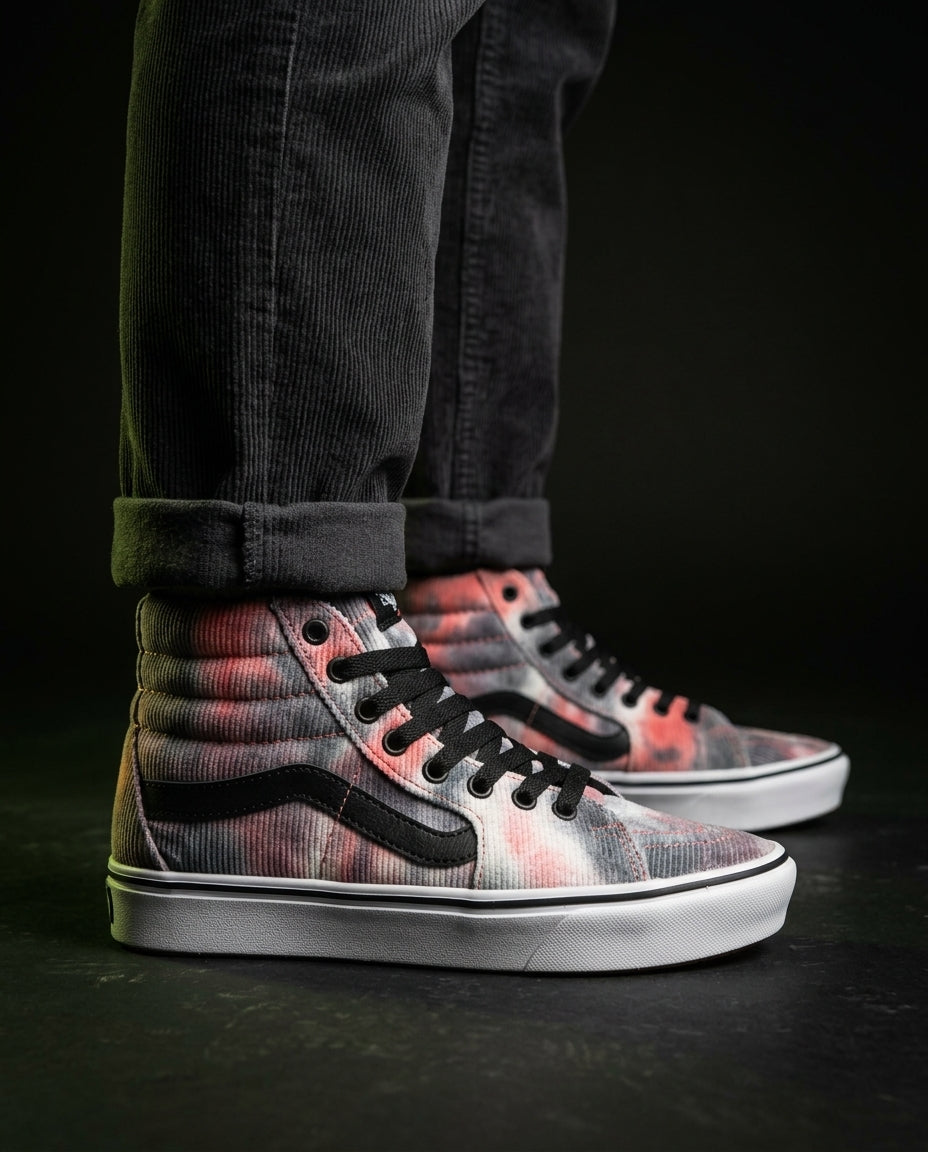 VNS Canvas Padded-Collar Skate High