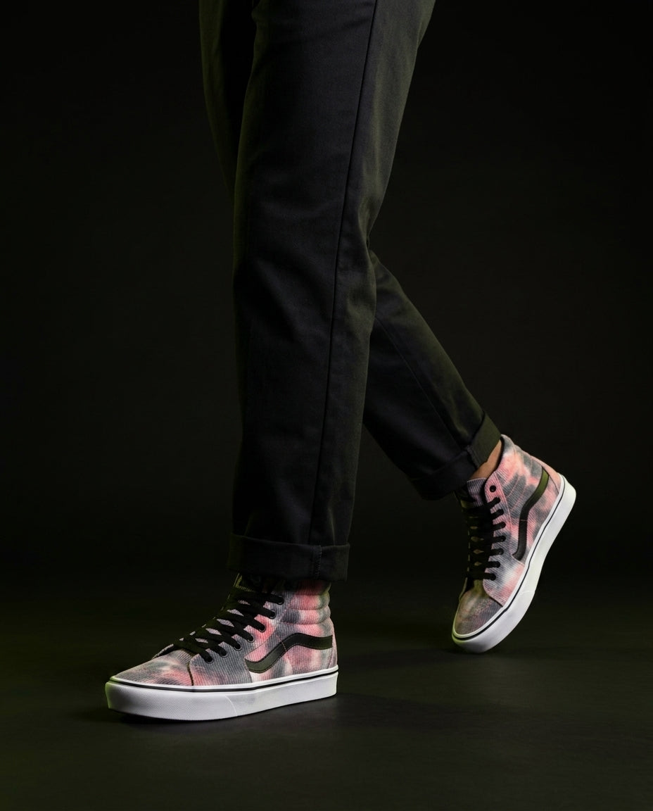 VNS Canvas Padded-Collar Skate High