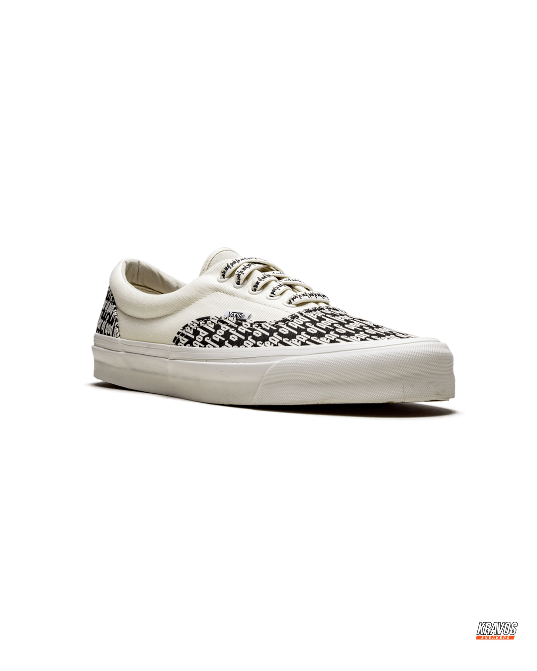 VNS Canvas Printed Text Skate Low