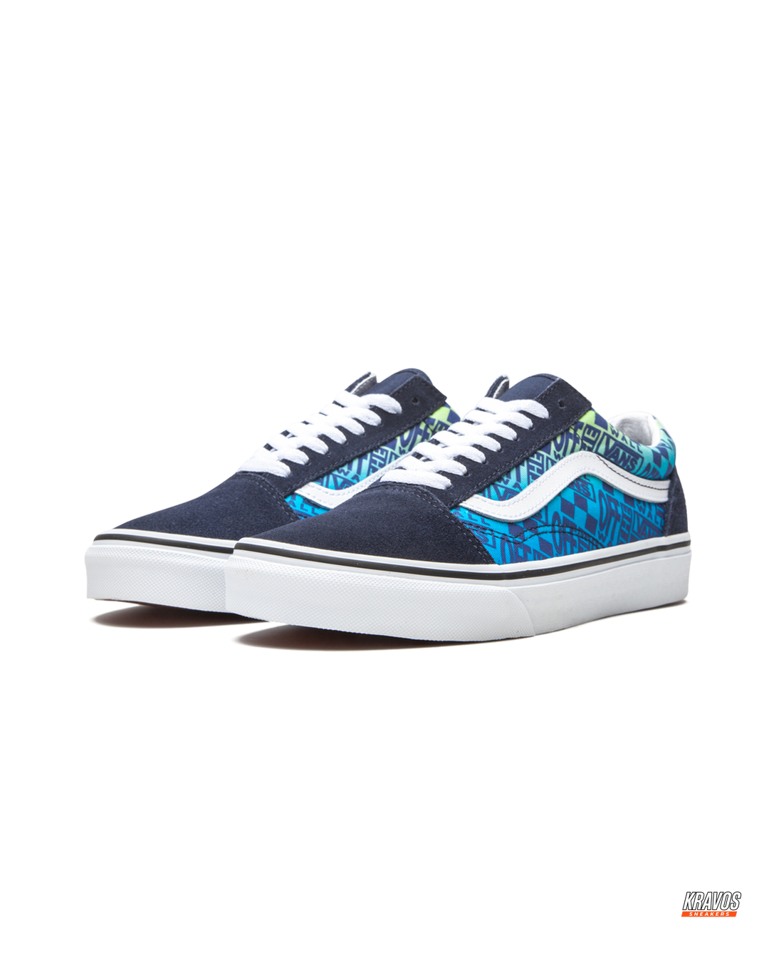 VNS Canvas Printed Vulcanised Skate Low
