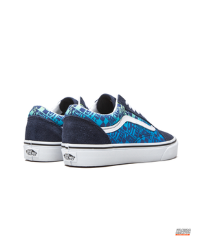 VNS Canvas Printed Vulcanised Skate Low