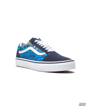 VNS Canvas Printed Vulcanised Skate Low