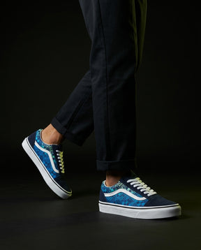 VNS Canvas Printed Vulcanised Skate Low