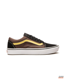 VNS Canvas Suede Vulcanised Skate Low Brown Black Yellow #brownblackyellow
