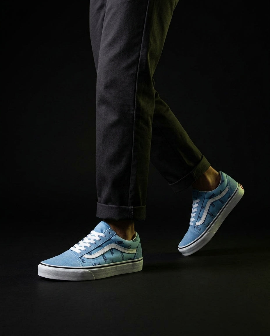 VNS Canvas Suede Vulcanised Skate Low