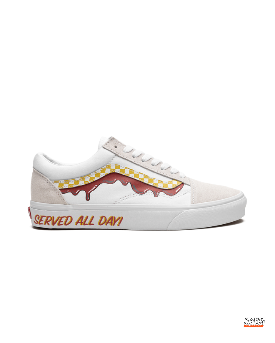 VNS Canvas Suede Vulcanised Skate Low