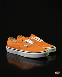 VNS Canvas Vulcanised Skate Low Orange White