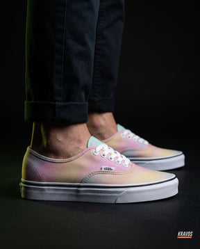 VNS Canvas Vulcanised Skate Low Pastel Multi